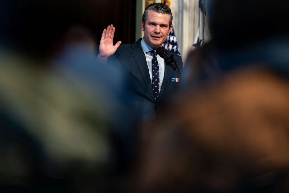 Read more about the article Pete Hegseth, Trump’s new defense secretary, issues message vowing to ‘rapidly’ field emerging tech