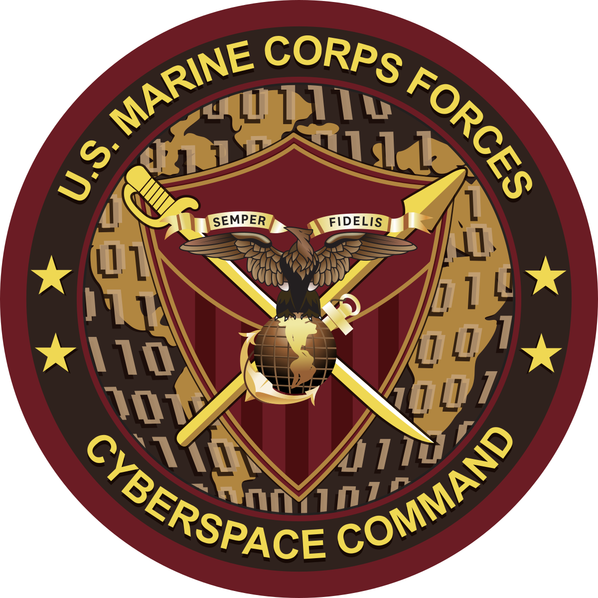 Marine Forces Cyber Command logo