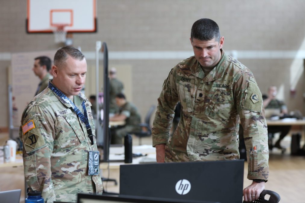 Read more about the article National Guardsmen receive brief from Volt Typhoon utility victim at cyber exercise