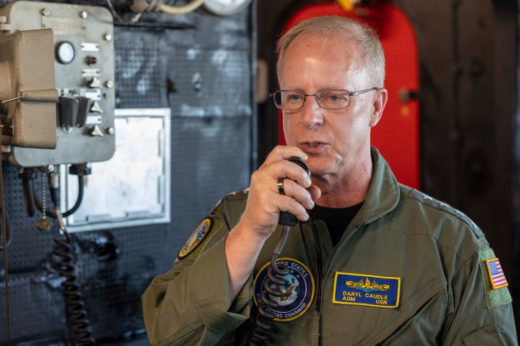 Read more about the article Trump nominates Adm. Caudle to be chief of naval operations
